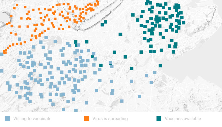 map identify areas | mapping sentiment